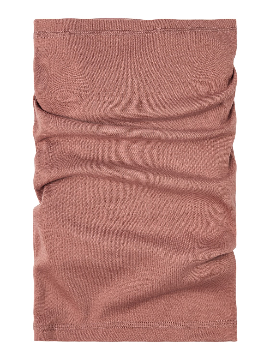 Willto Wool Tube Scarf - Cognac
