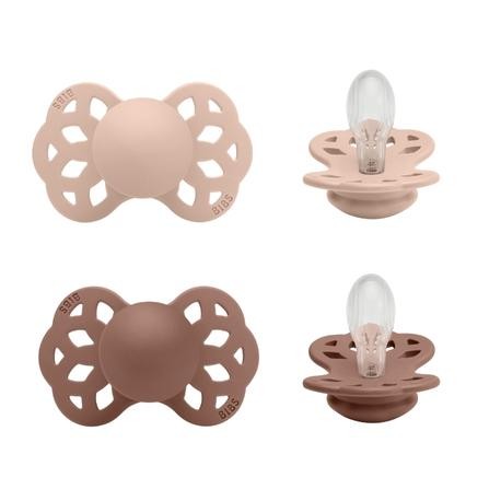 BIBS Infinity 2pk, 6+mnd, silikon