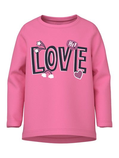 Violet Ls Loose Top - Pink Cosmos
