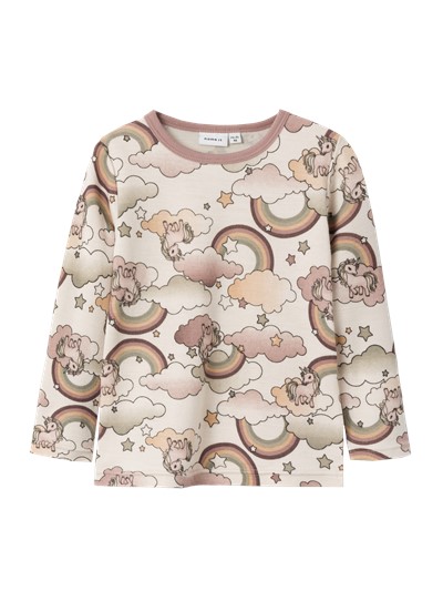 Willitus Wool Ls Top - Moonbeam