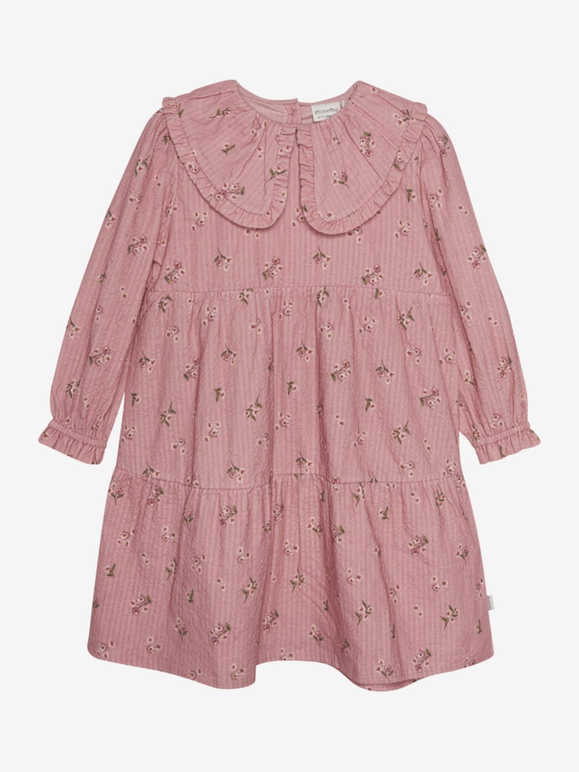 Minymo - Dress LS AOP