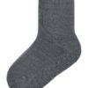 Waksi Wool Socks med antiskli - Iron Gate