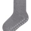 Waksi Wool Socks med antiskli - Silver Filigree