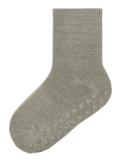 Waksi Woll Socks med antiskli - Vetiver