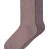 Wool 2 pack Socks - Peppercorn/Antler