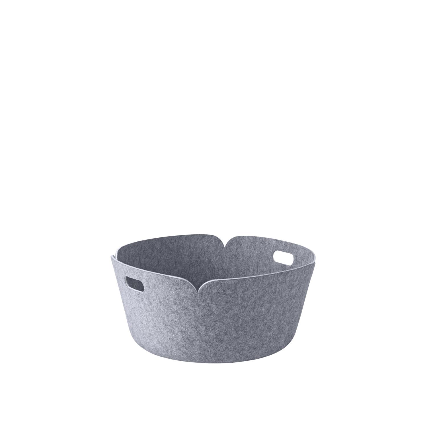 Muuto - Restore Round Basket - Grey Melange
