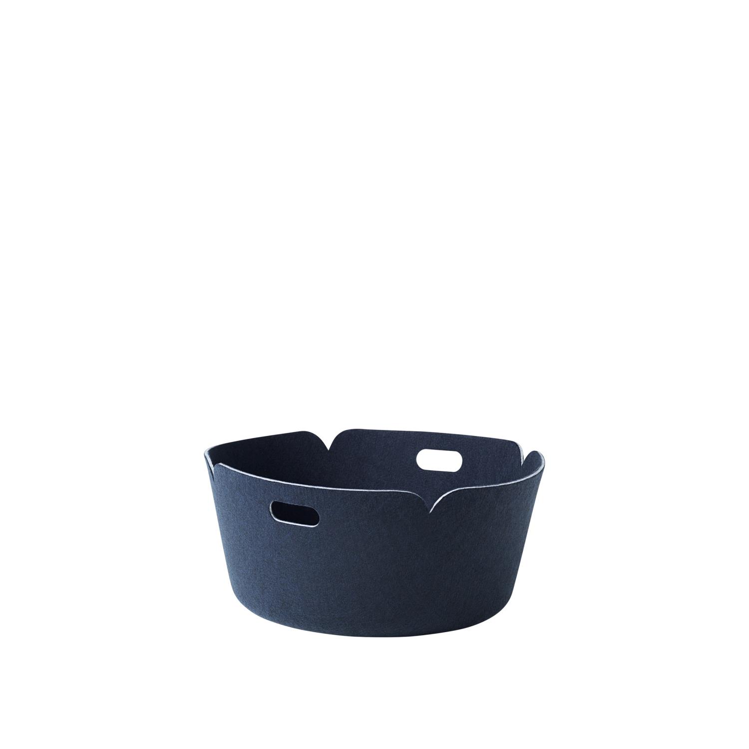 Muuto - Restore Round Basket - Midnight Blue
