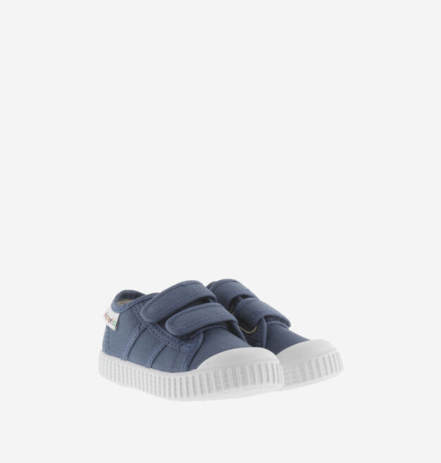 Victoria Shoes - Canvas basketball sneakers - Jeans