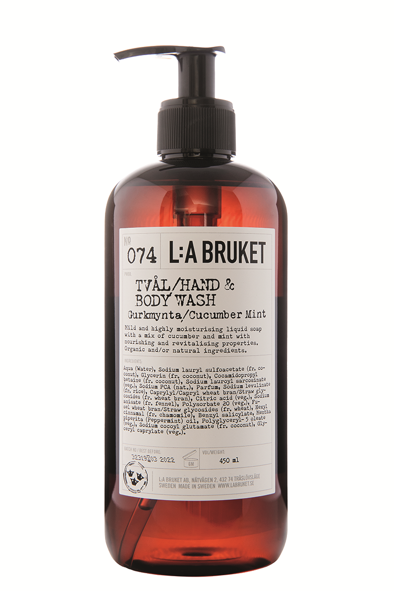 La Bruket - 074 Flytende Såpe - Agurkmynte - 450 ml