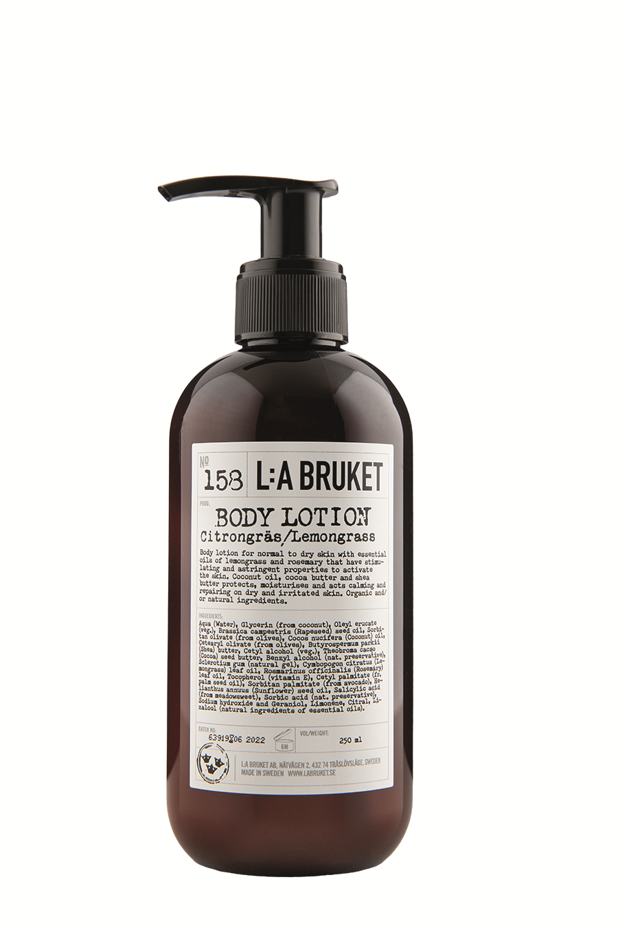La Bruket - 158 Bodylotion - Sitrongress - 250 ml