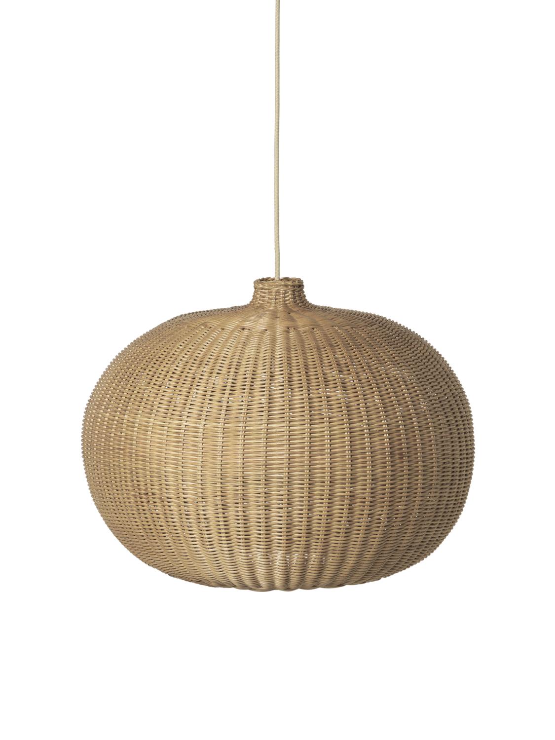 Ferm Living - Braided Belly Lamp Shade - Natural