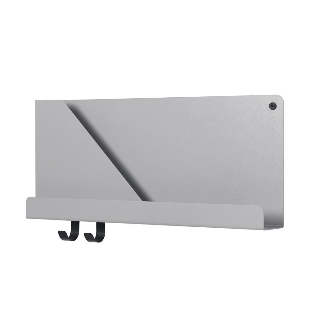 Muuto - Folded Shelves - Grey - 51x22 cm
