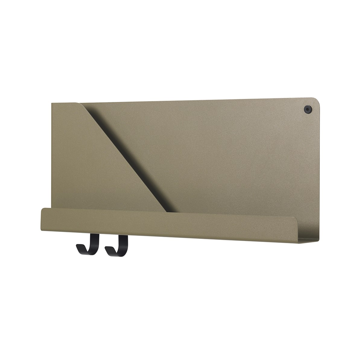 Muuto - Folded Shelves - Olive - 51x22 cm