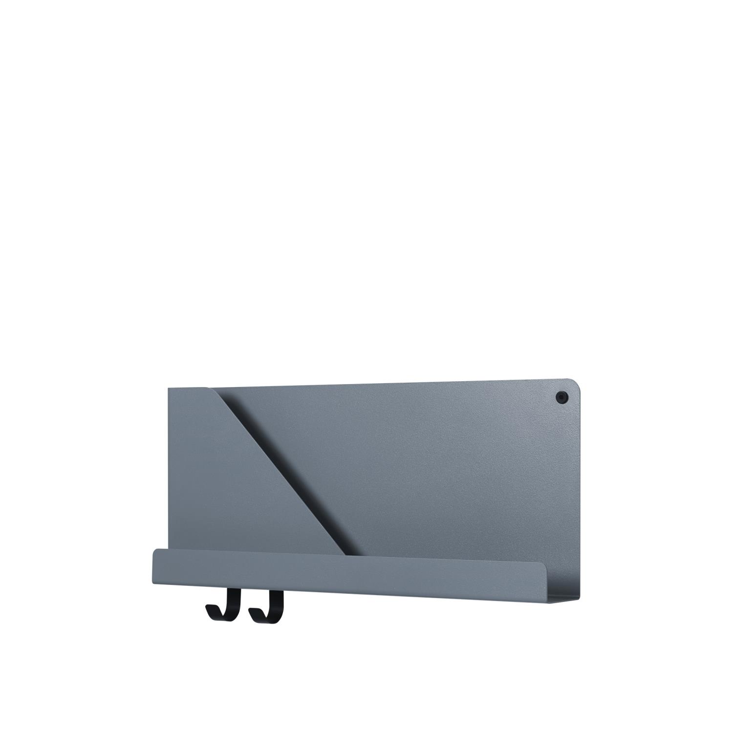 Muuto - Folded Shelves - Blue Grey - 51x22 cm