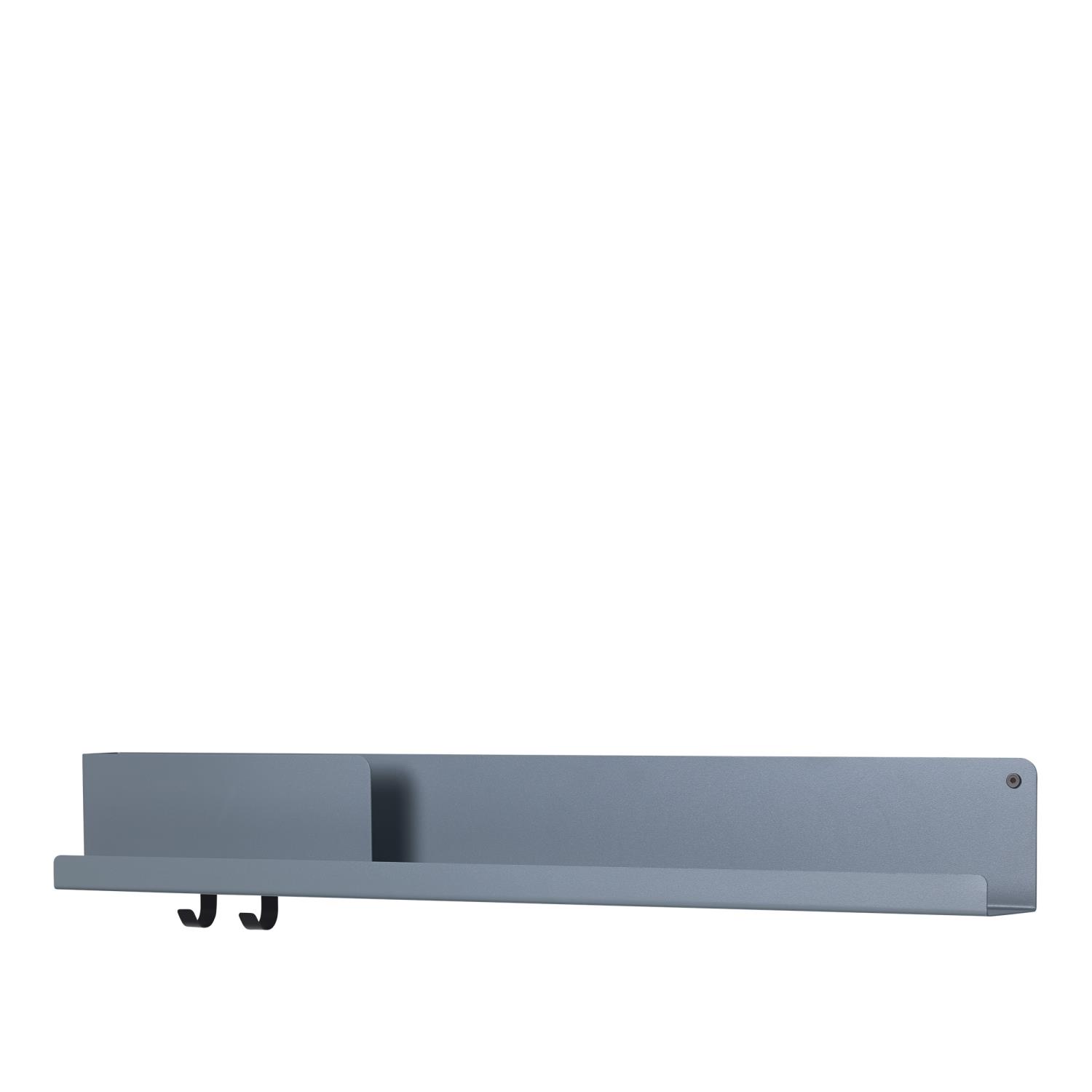 Muuto - Folded Shelves - Blue Grey - 96x13 cm