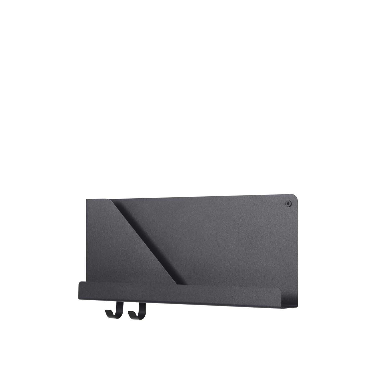 Muuto - Folded Hylle - Black - 51 x 22 cm