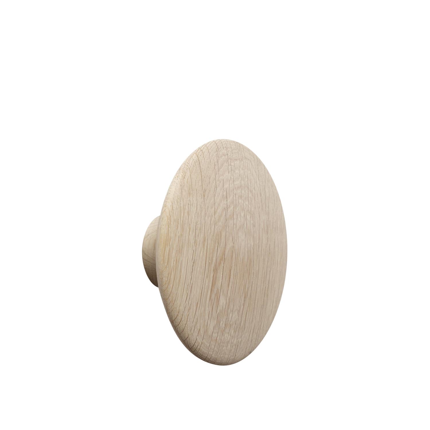 Muuto - The Dots Wood Hooks - Oak - Large