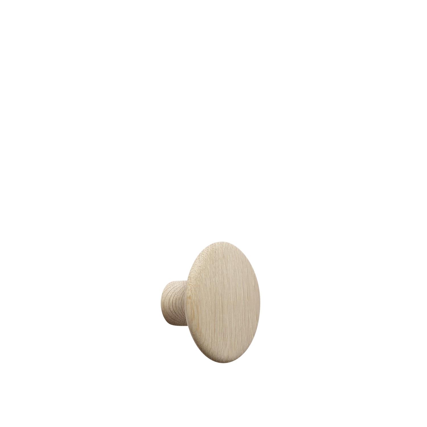Muuto - The Dots Wood Hooks - Oak - Small