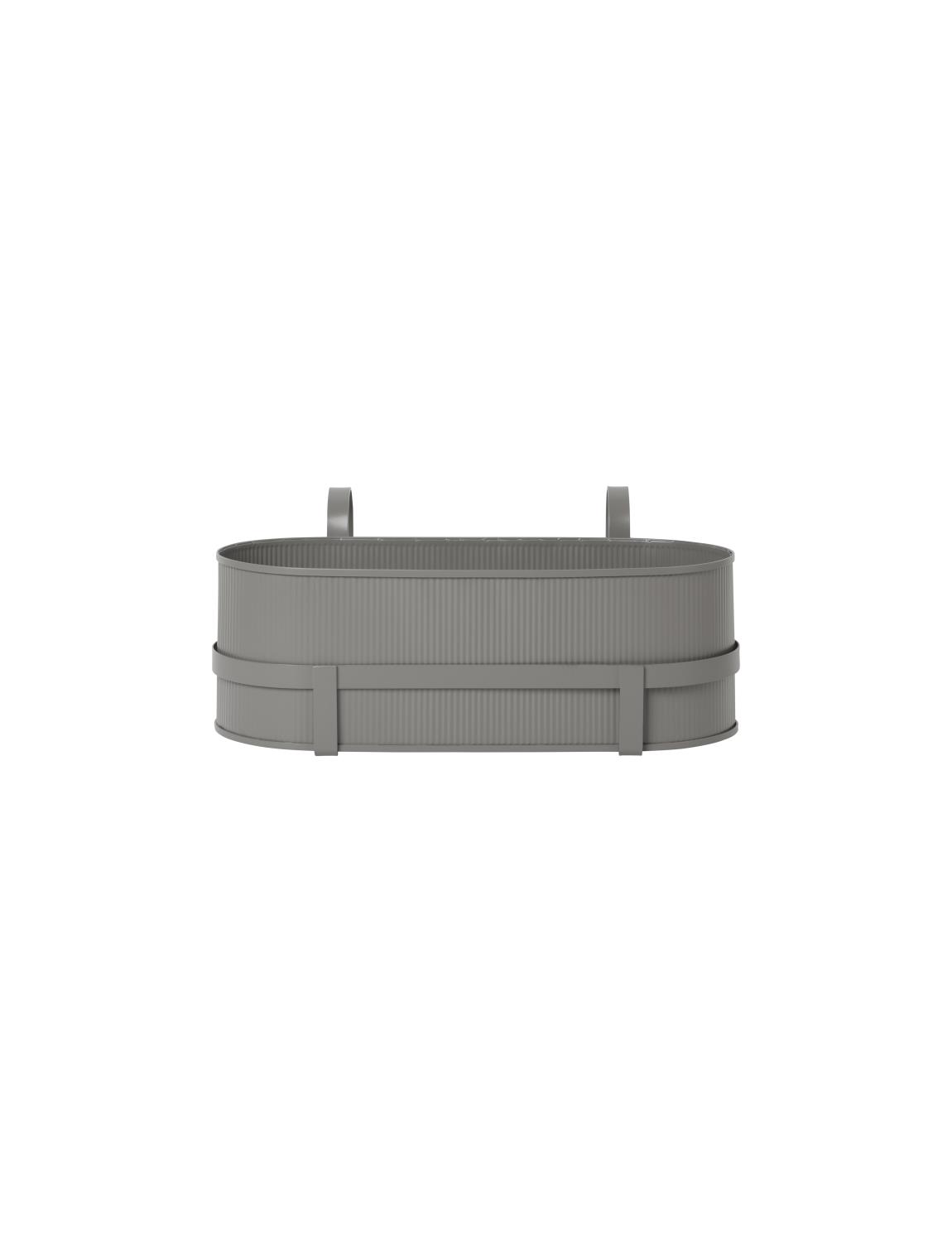Ferm Living - Bau Balcony Box - Warm Grey
