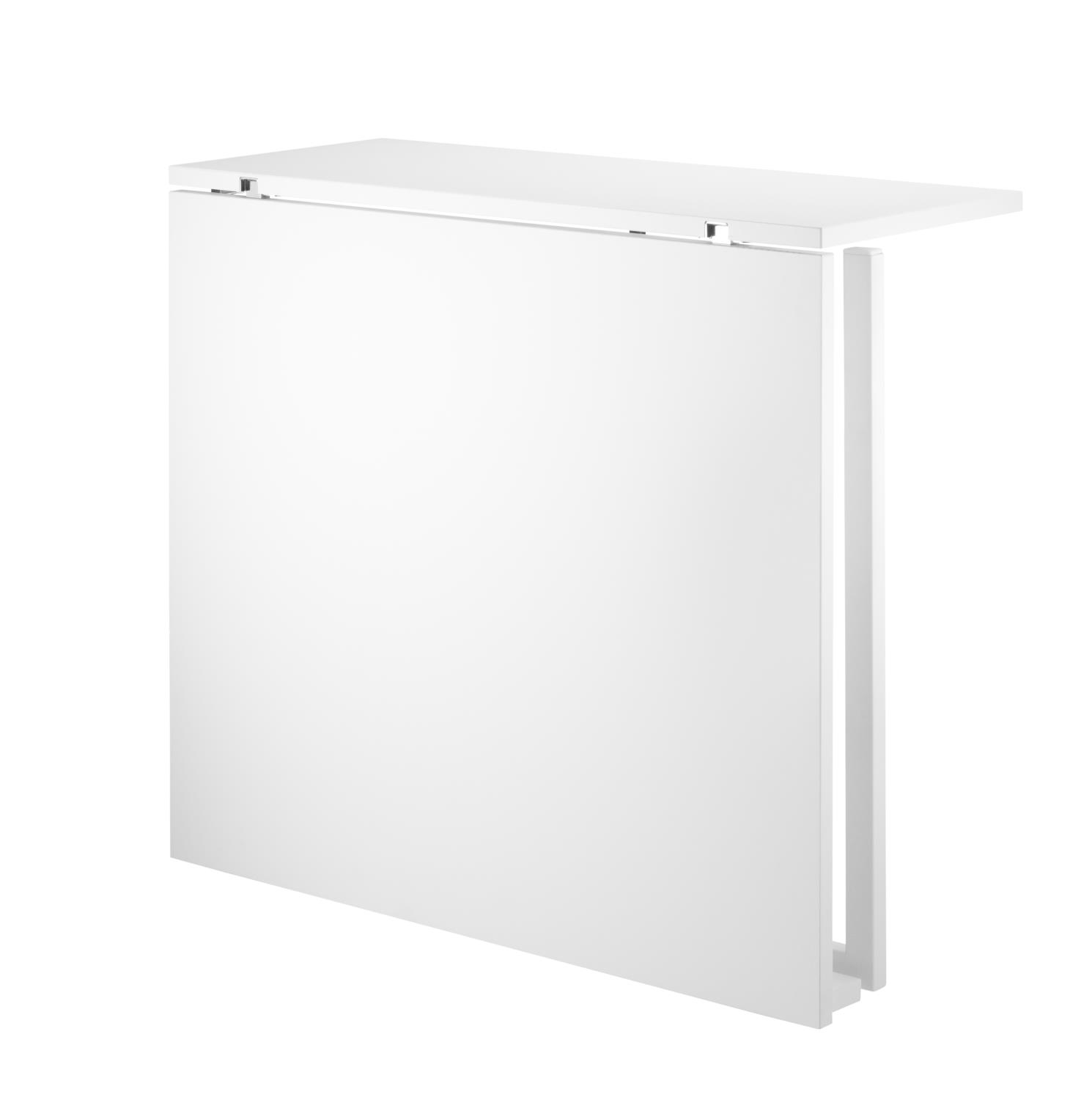 String - Folding Table - White and White