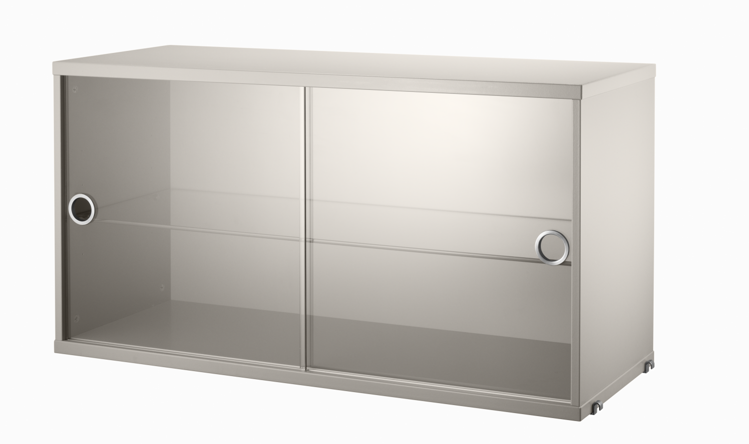 String - Display Cabinet w78 x d30 x h42 cm - Beige