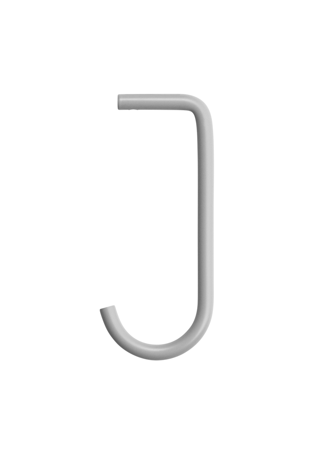 String - Metal Hook J - Grey - 5pk