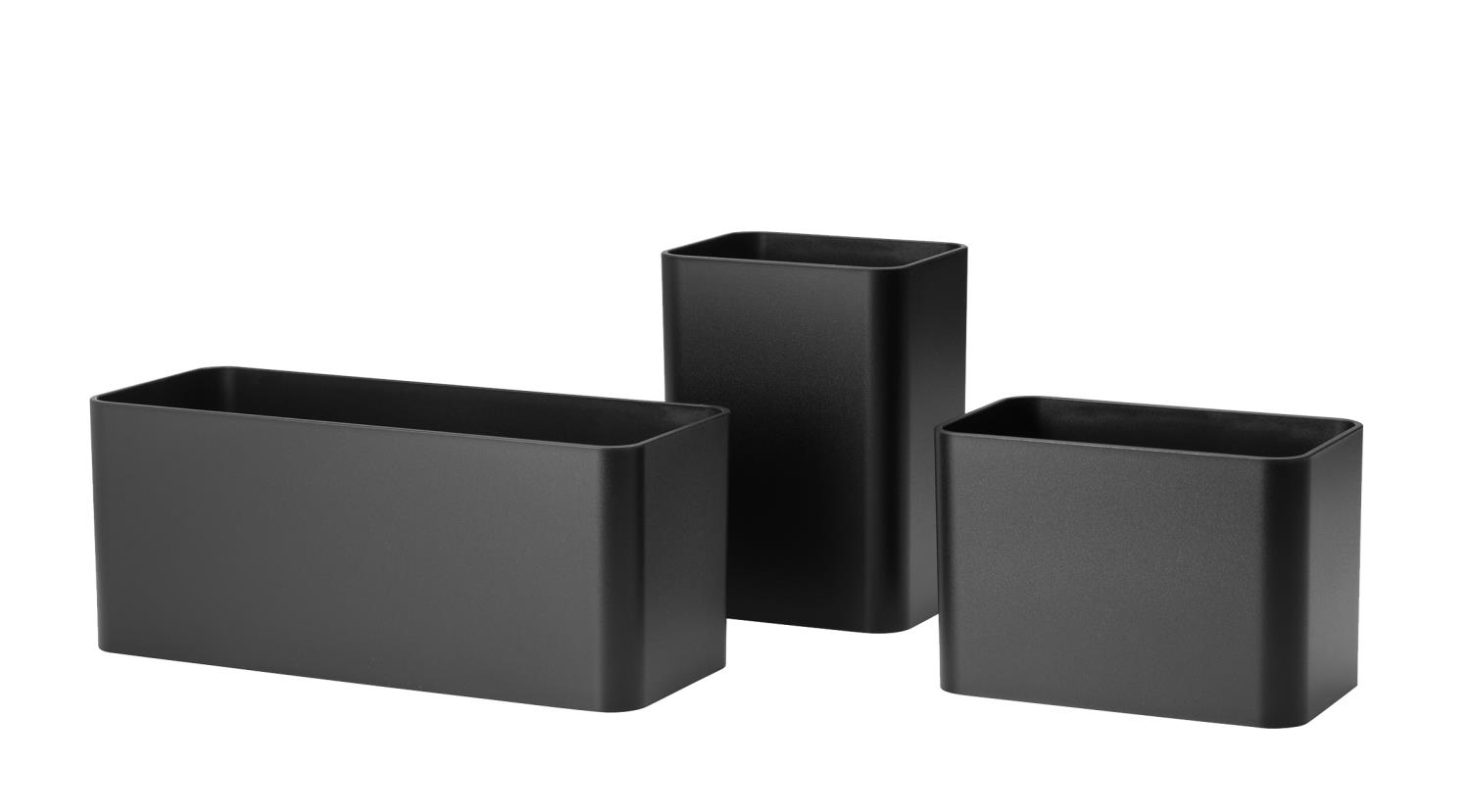String - Organizers - Set of 3 - Black