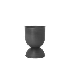 Ferm Living - Hourglass potte - Black - Medium