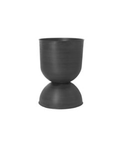 Ferm Living - Hourglass potte - Black - Large