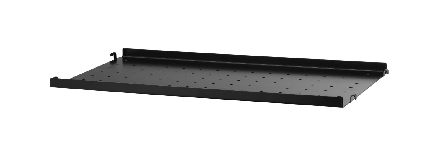 String - Metal Shelf Low w58 x d30 cm - Black