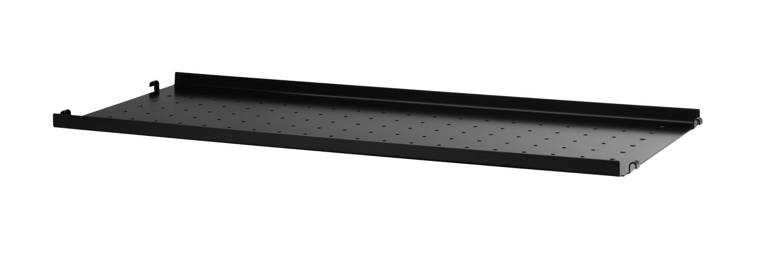 String - Metal Shelf Low w78 x d30 cm - Black