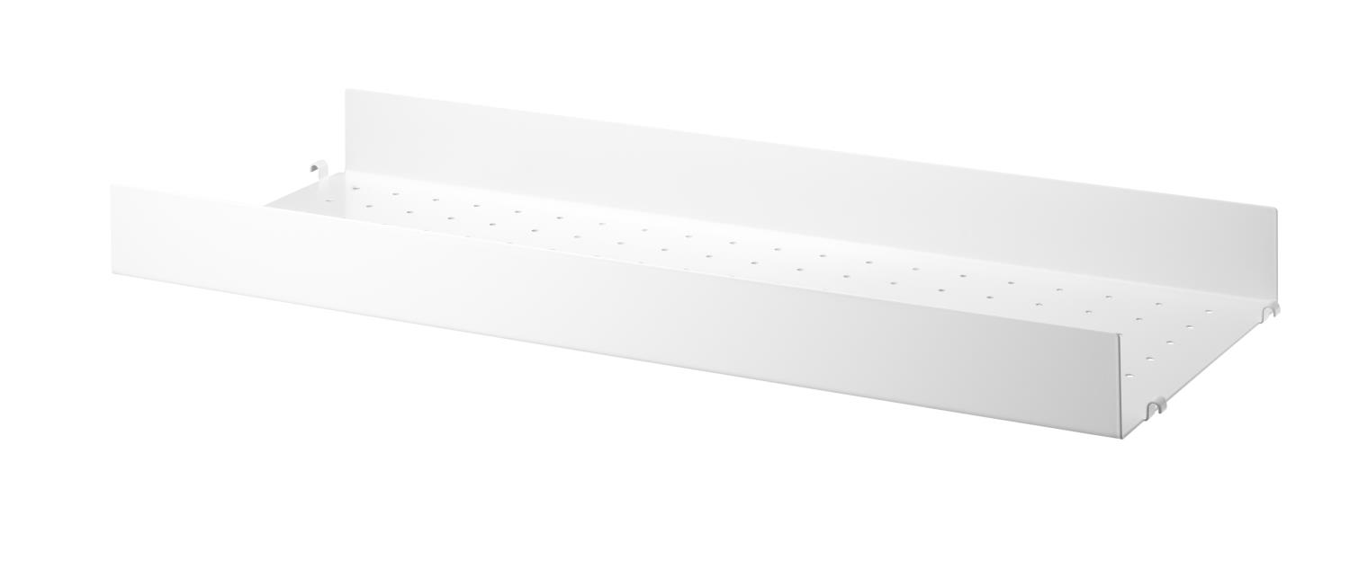 String - Metal Shelf High w78 x d30 cm - White