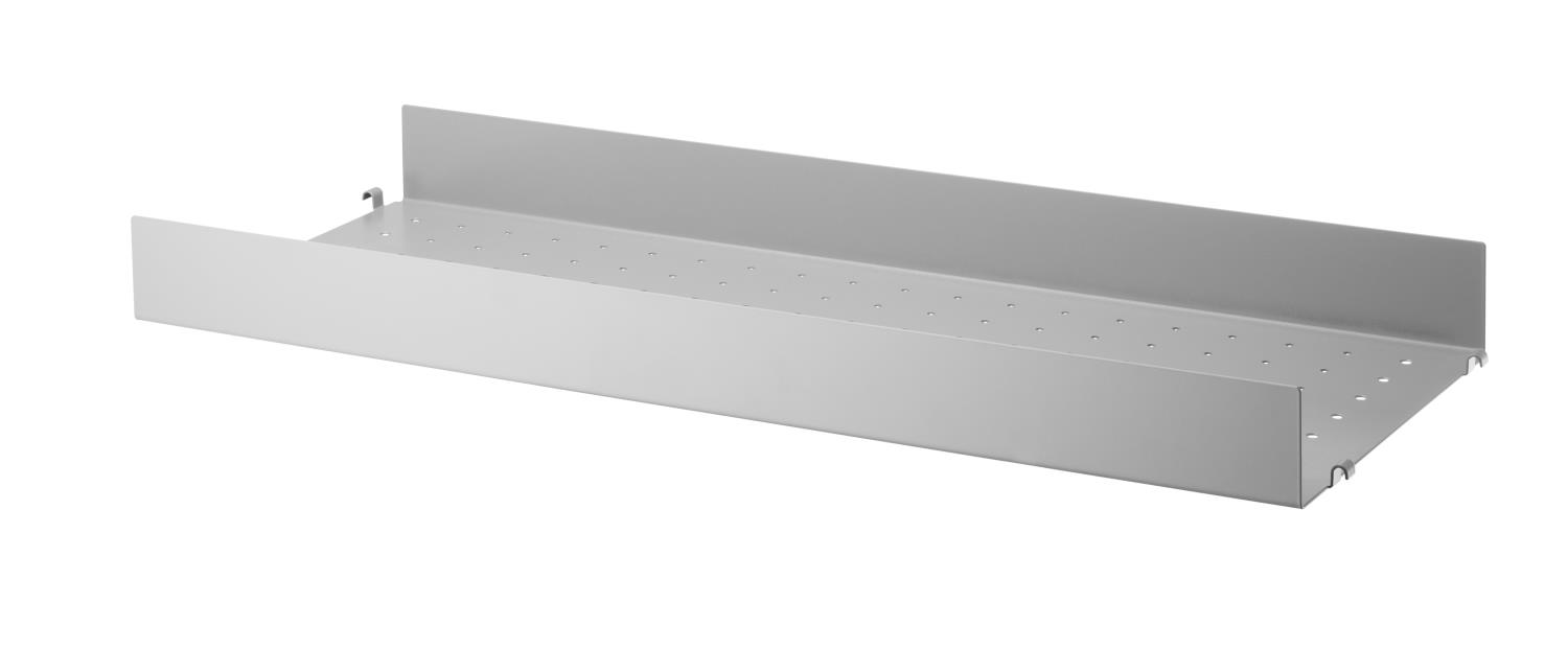String - Metal Shelf High w78 x d30 cm - Grey