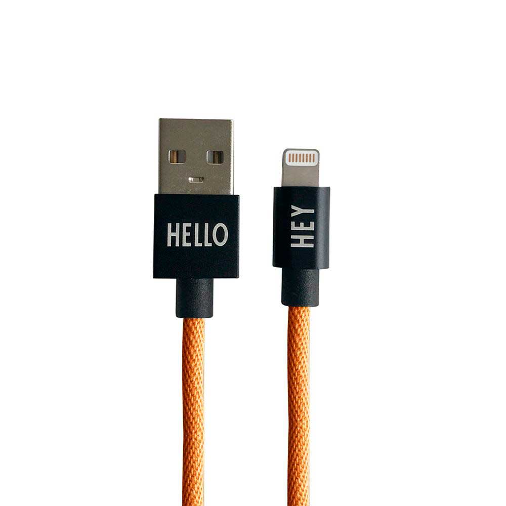 Design Letters - Lightning Cable - 1M - Mustard