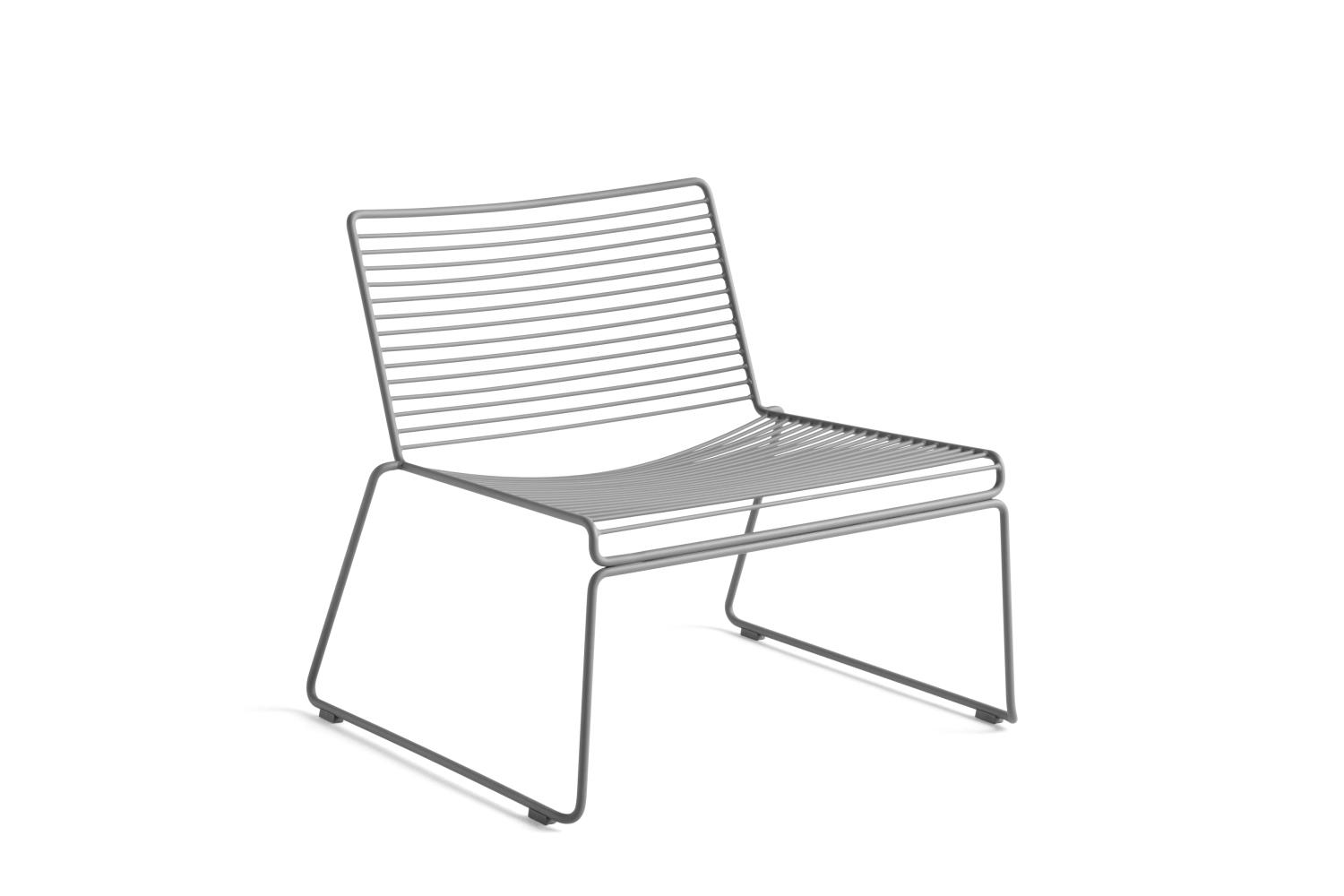 HAY - Hee - Lounge Chair - Asphalt Grey