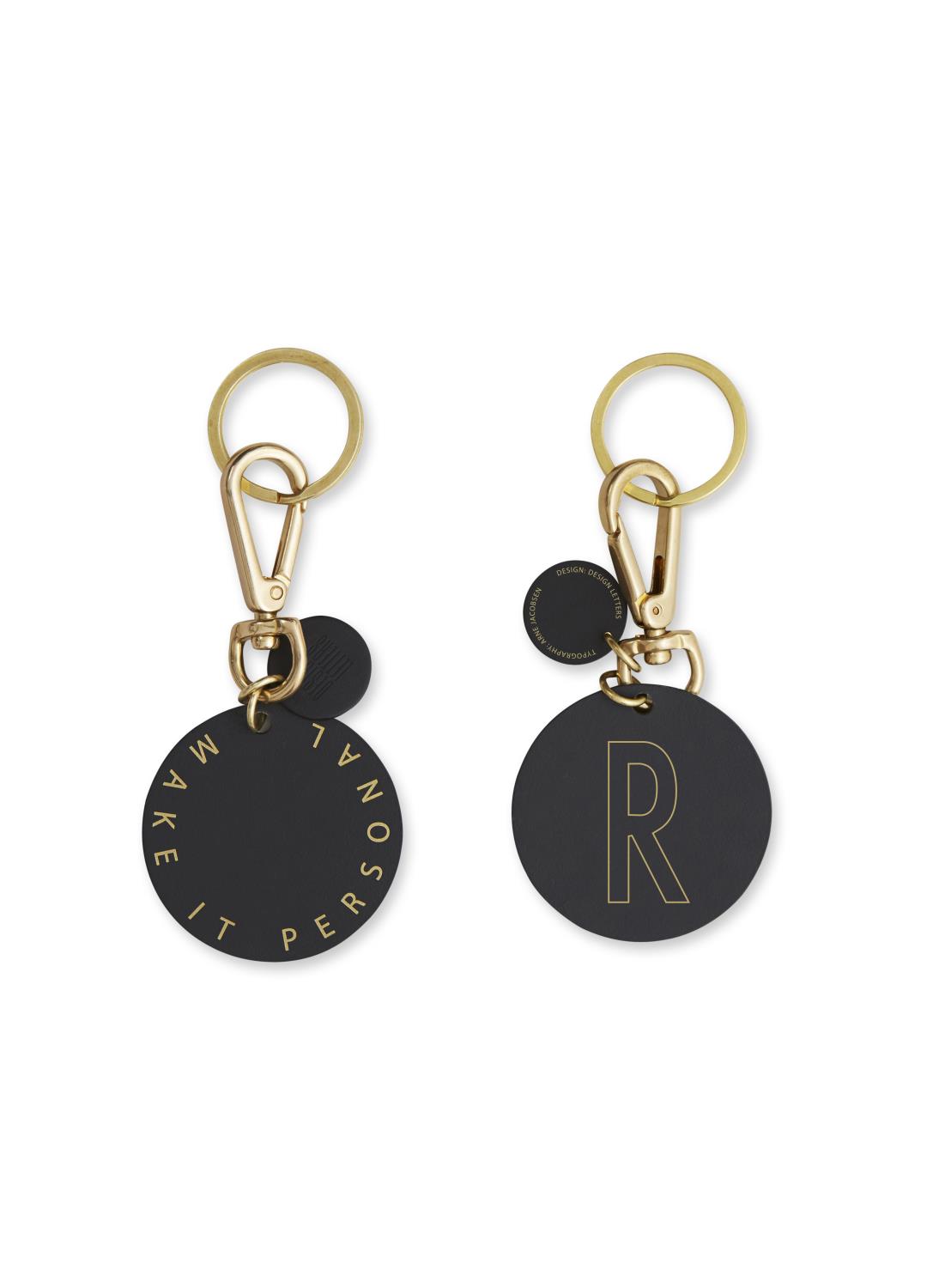 Design Letters - Personal Key Ring & Bagtag A til V