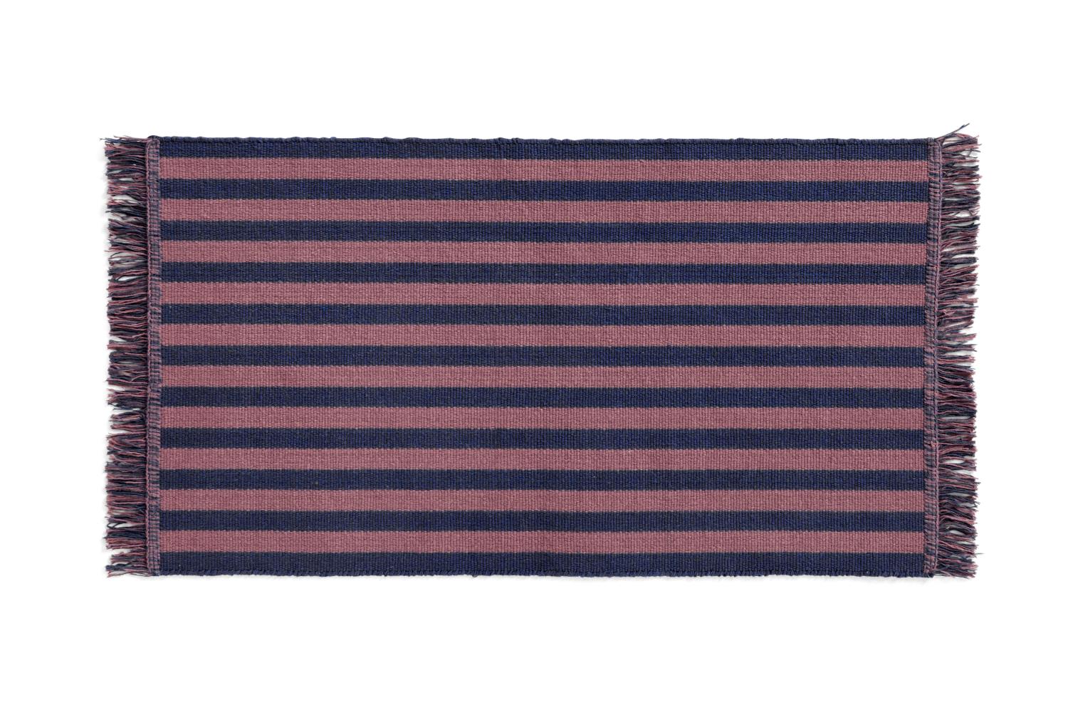 HAY - Stripes and Stripes Door Mat - Navy Cacao