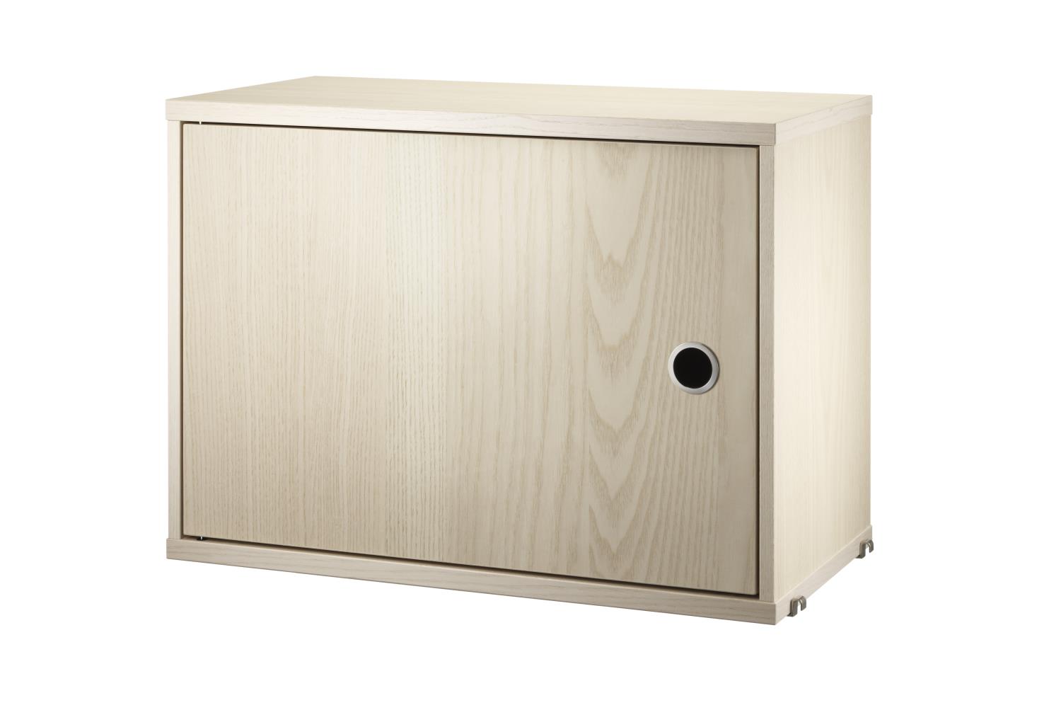 String - Cabinet With Swing Door w58 x d30 x h42 - Ash