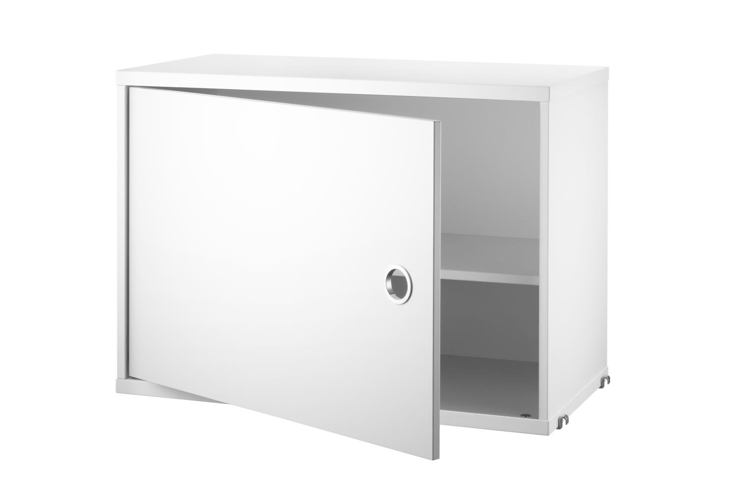 String - Cabinet With Swing Door w58 x d30 xh42 - White