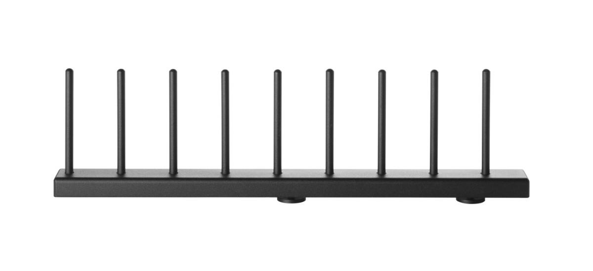 String - Plate Rack 2pk - Depth 30 - Black
