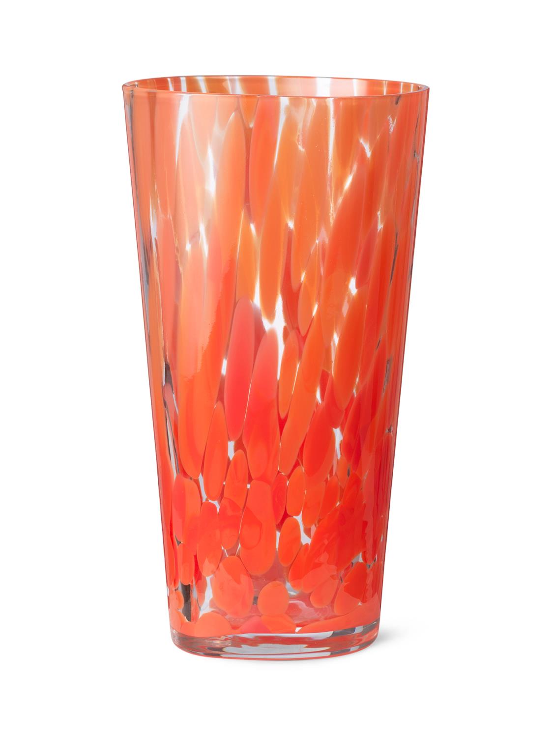 Ferm Living - Casca Vase - Poppy Red