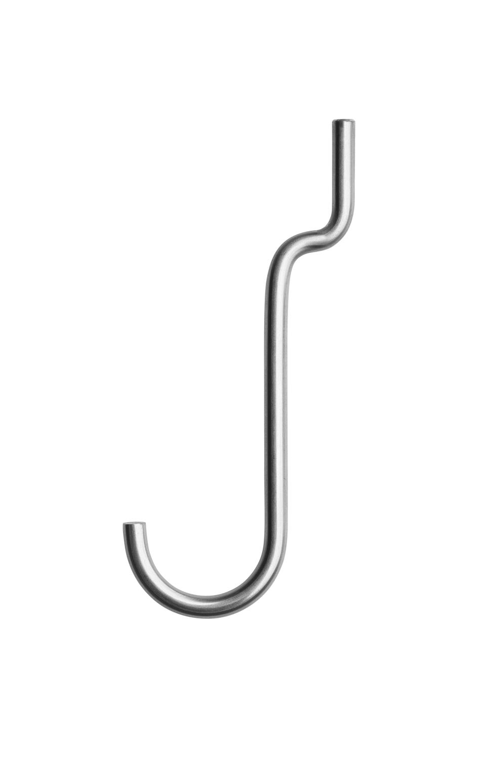 String - Vertical Hook - Stainless Steel - 4pk