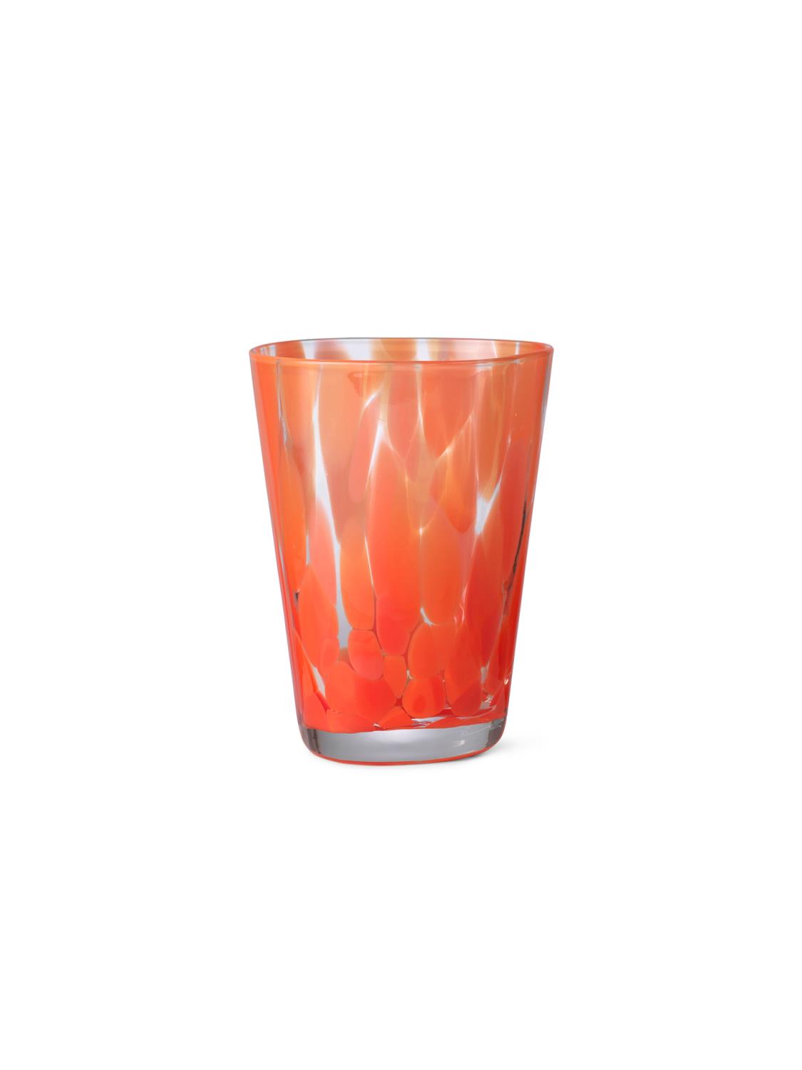 Ferm Living - Casca Glass - Poppy Red