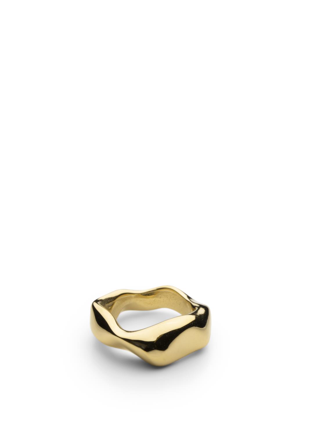 Skultuna - Chunky Petit Ring - Gold Plated