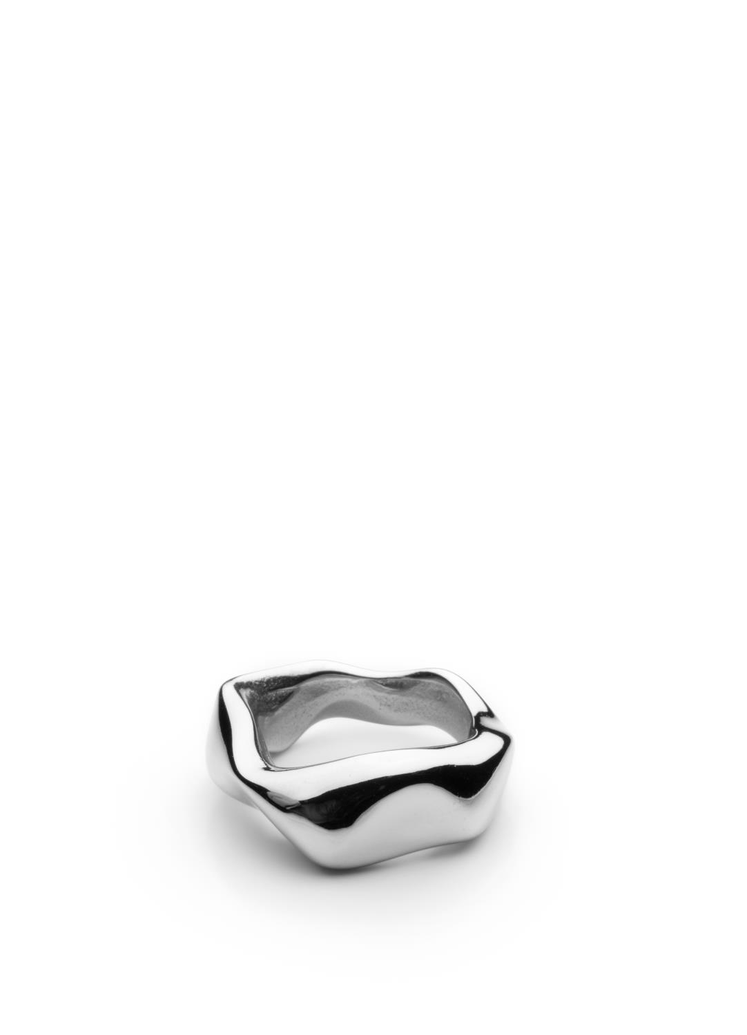 Skultuna - Chunky Petit Ring - Polished Steel