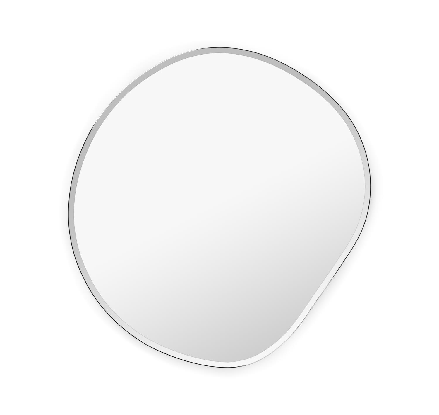 Ferm Living - Pond Mirror - Dark Chrome - XL