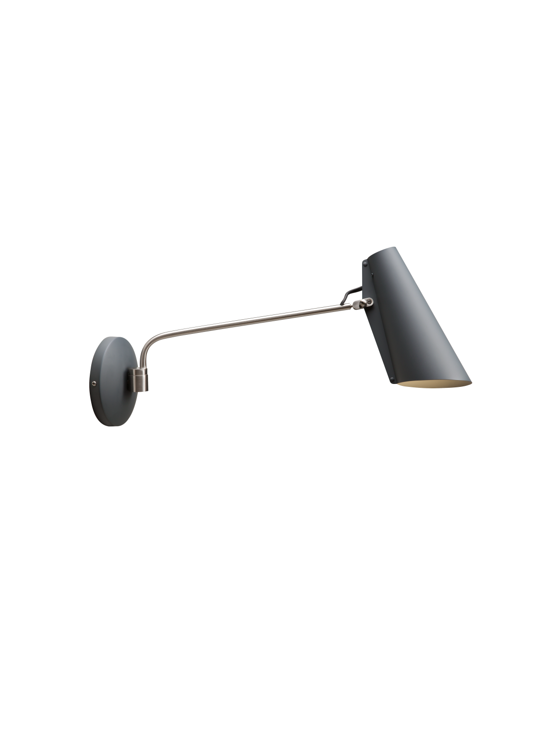 Northern - Birdy Wall Swing Lamp - Grey and Steel