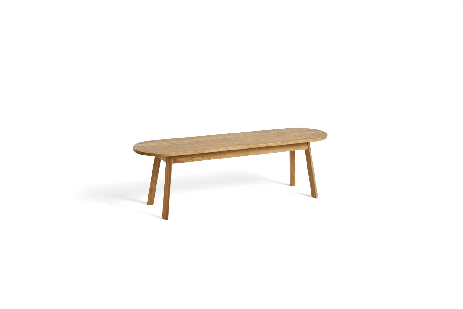 HAY - Triangle Leg Bench - L150 - Water-Based Lacquered Oak