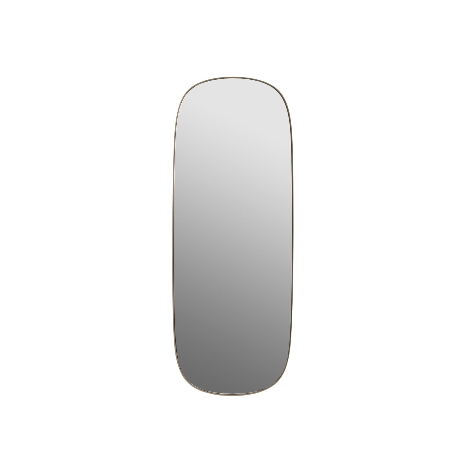Muuto - Framed Mirror - Large - Taupe and Clear