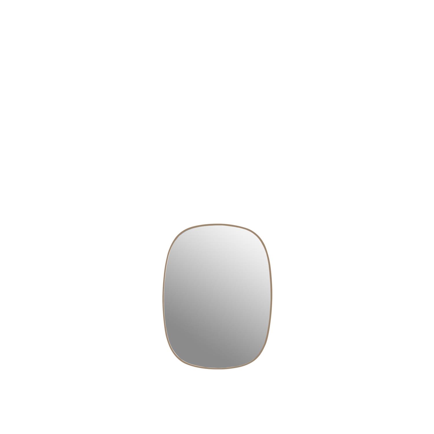 Muuto - Framed Mirror - Small - Rose and Clear